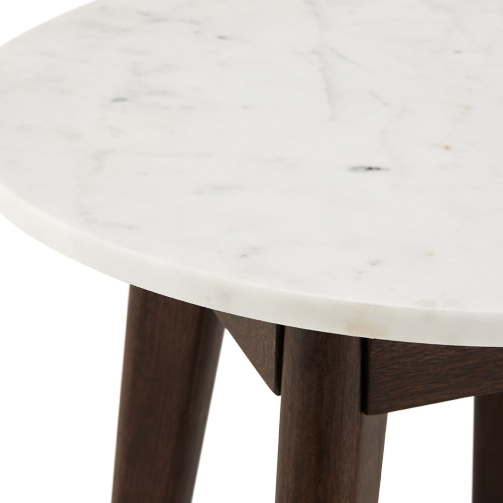 wooden side table