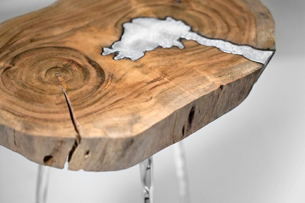 brown side table