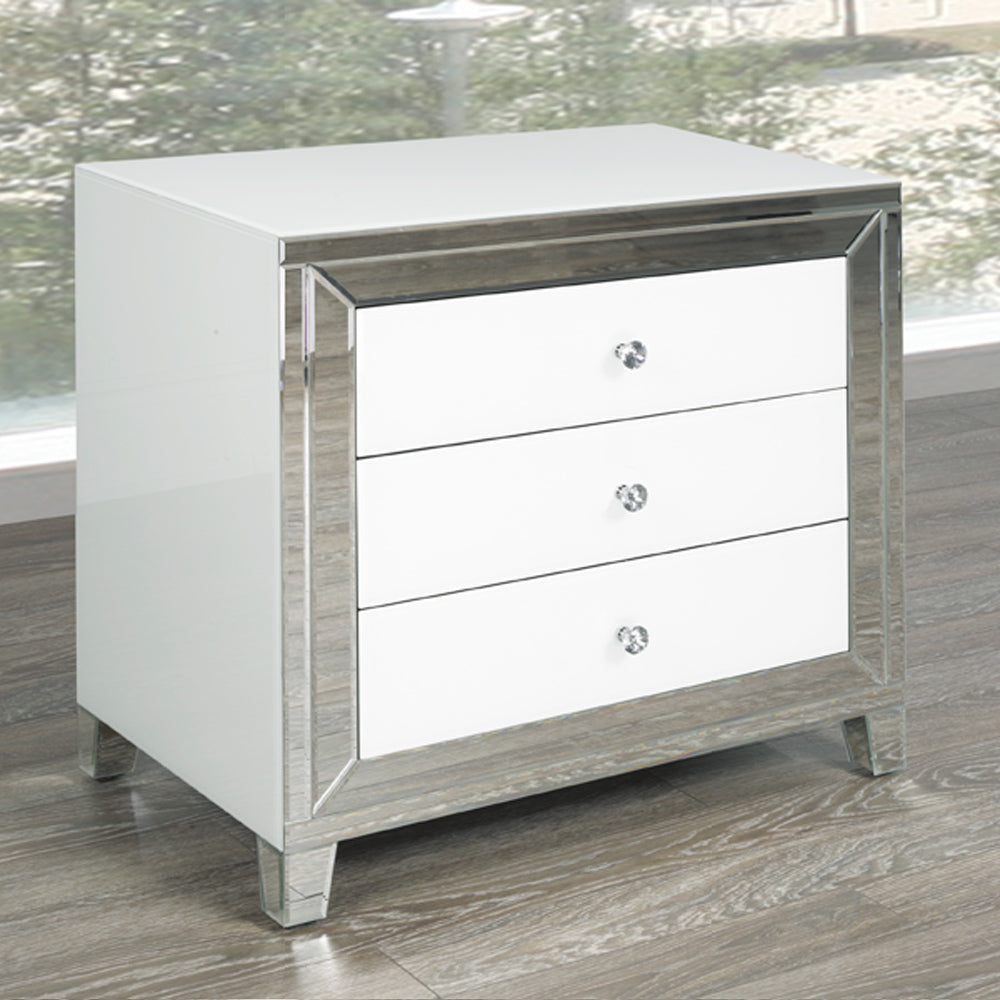 white nightstand