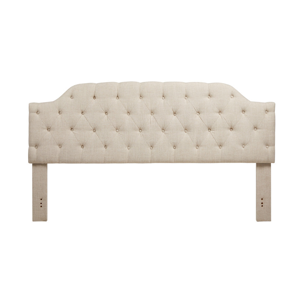 beige head board