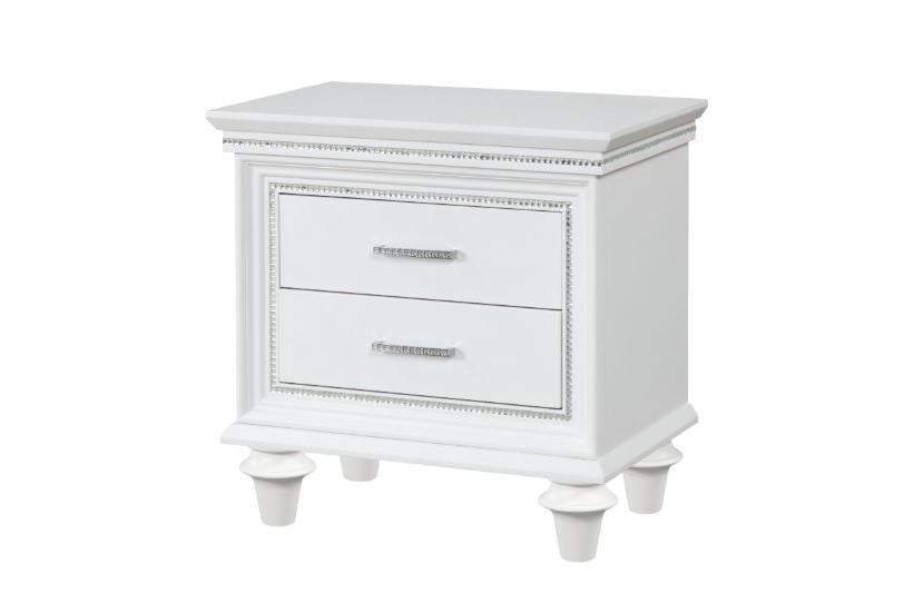 white nightstand