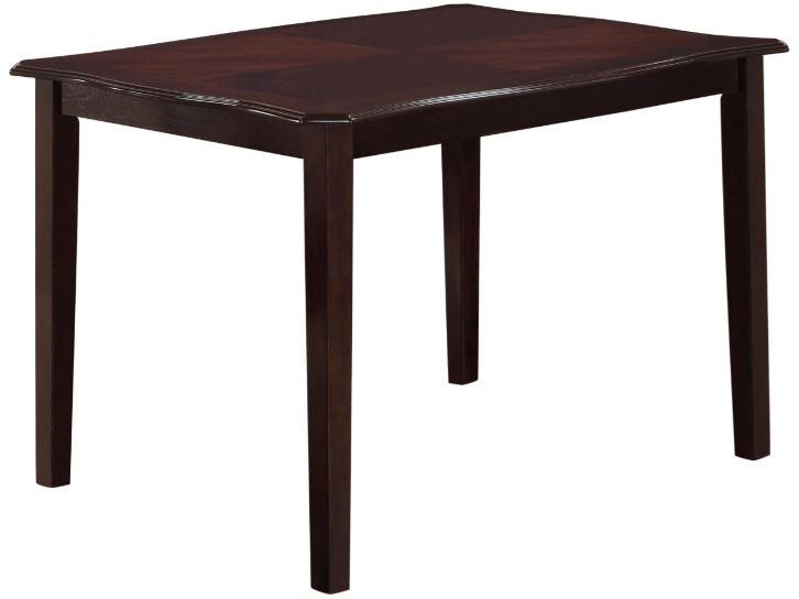 Espresso dining table