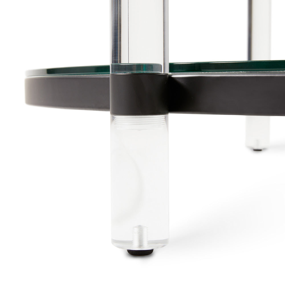 glass coffee table