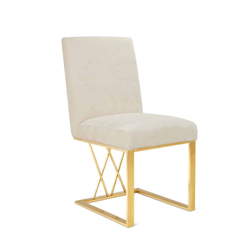 ivory dining chair