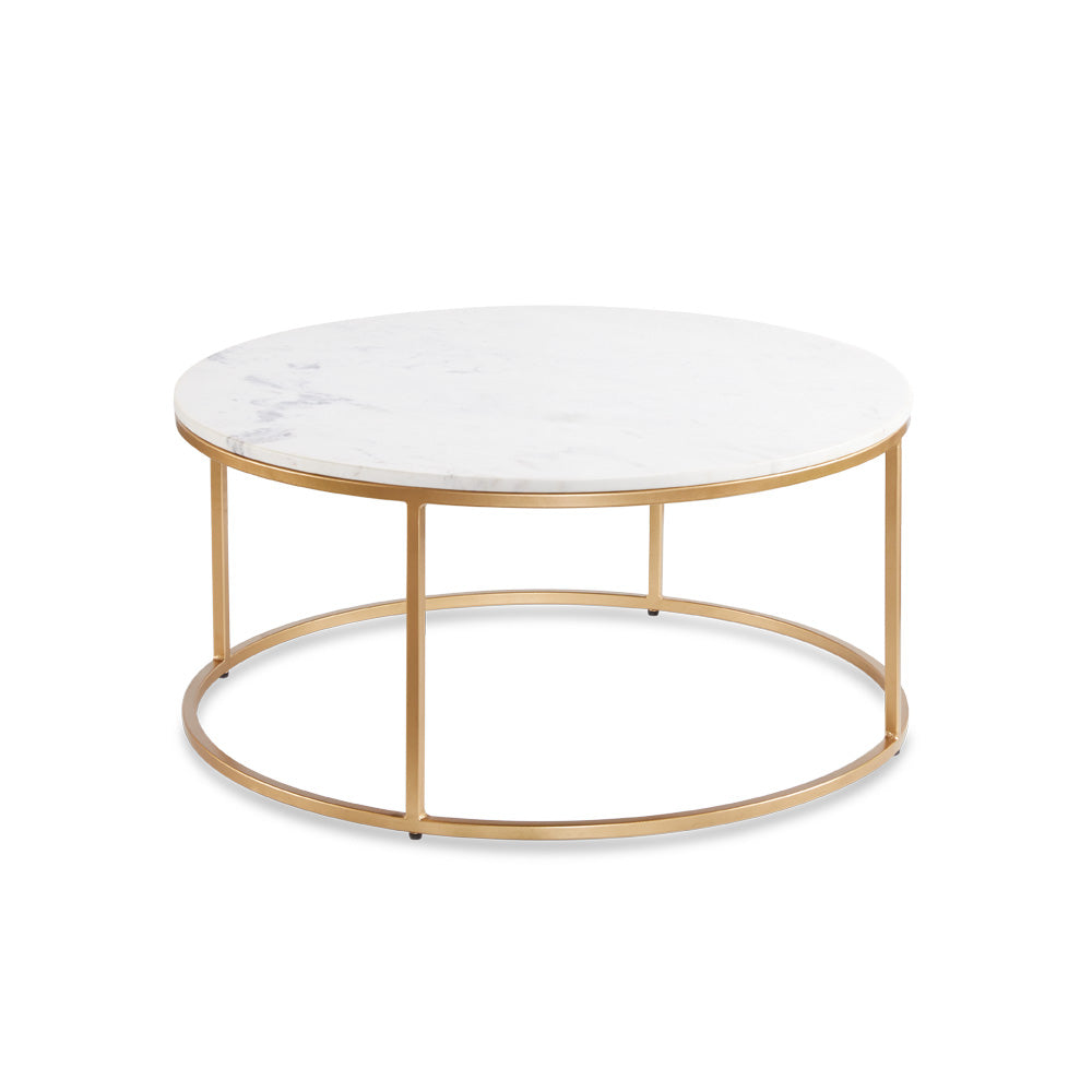 quality marble coffee table set