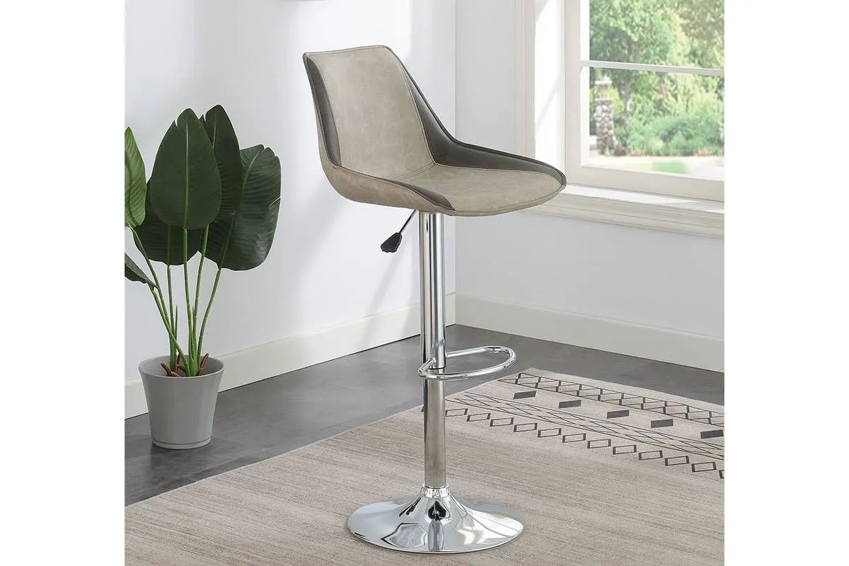 Grey bar stool