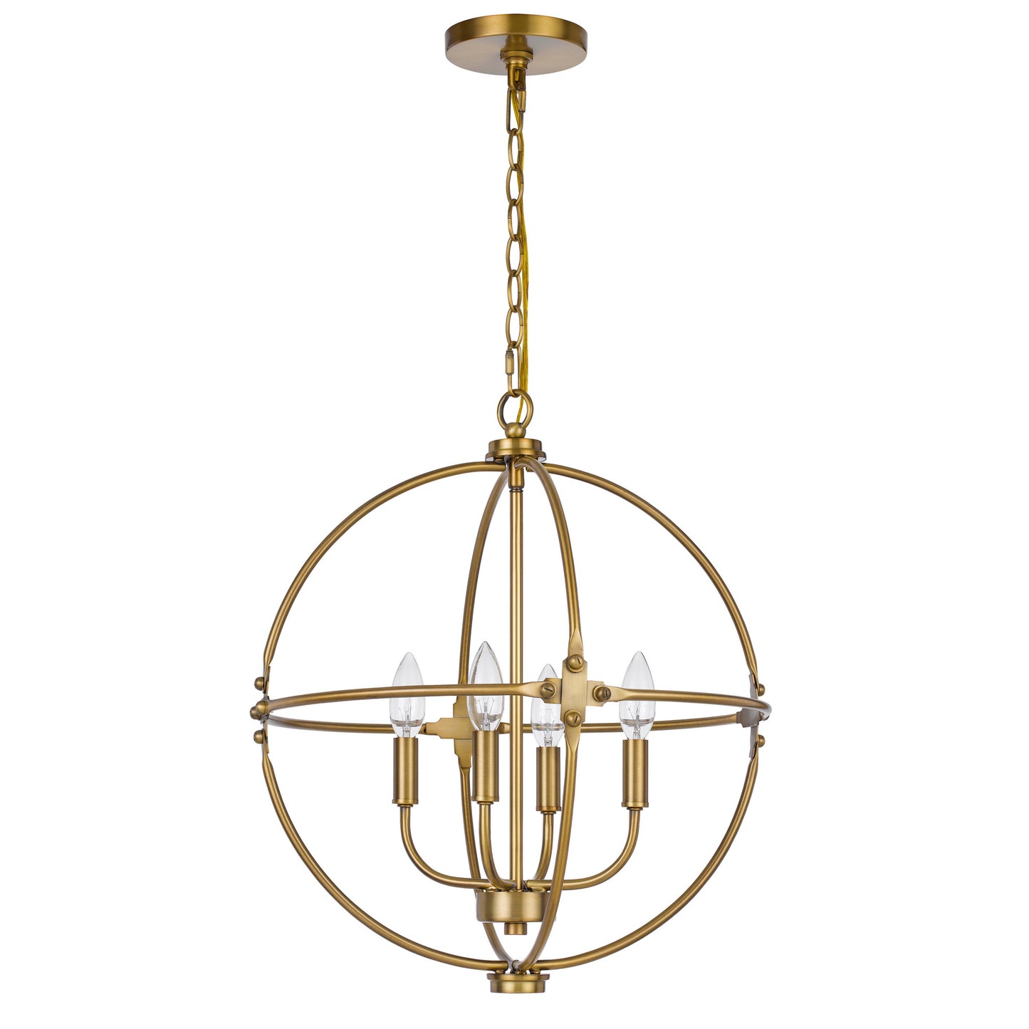 brass chandeliers