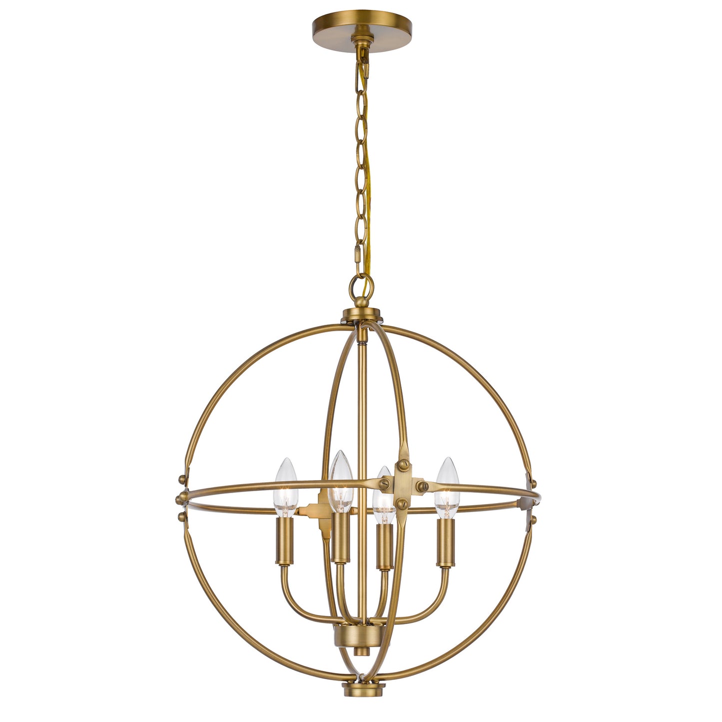 brass chandeliers