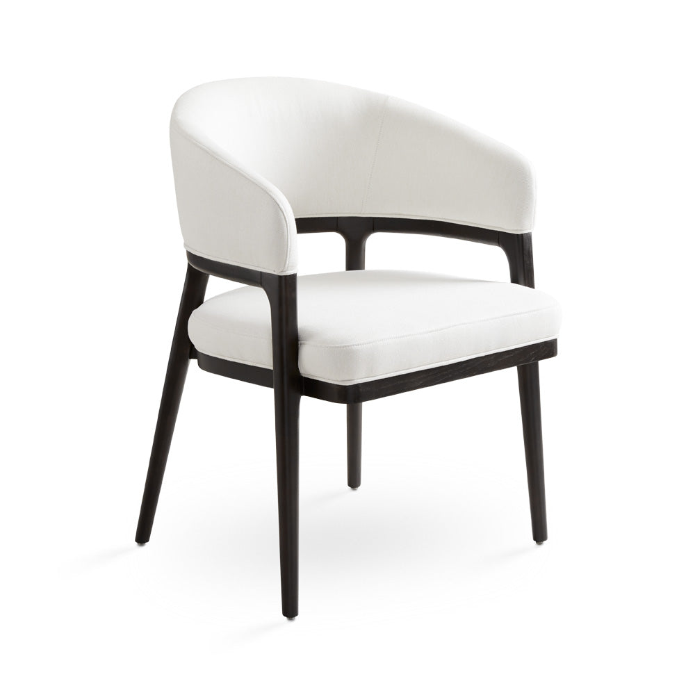 white dining chair