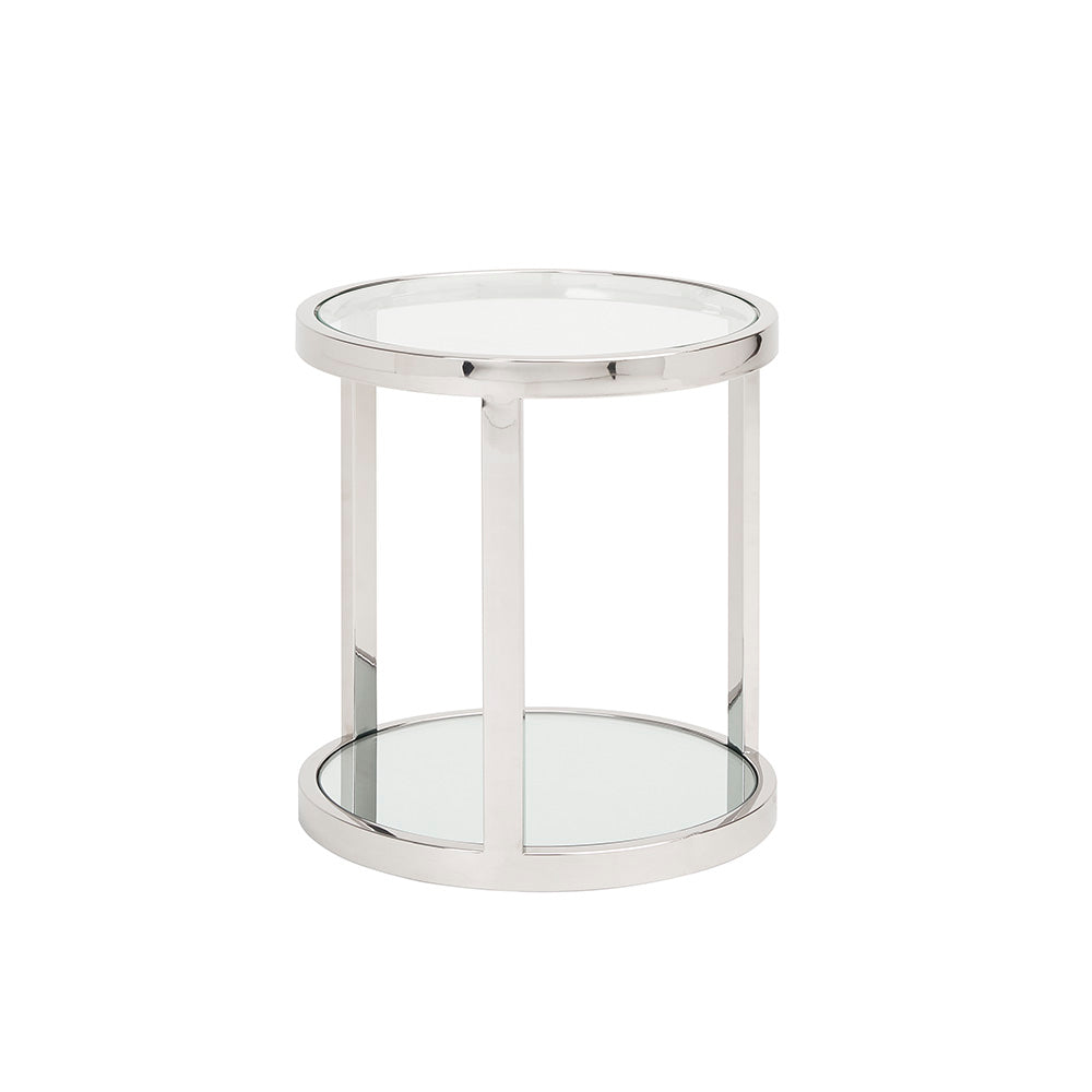 mirror side table