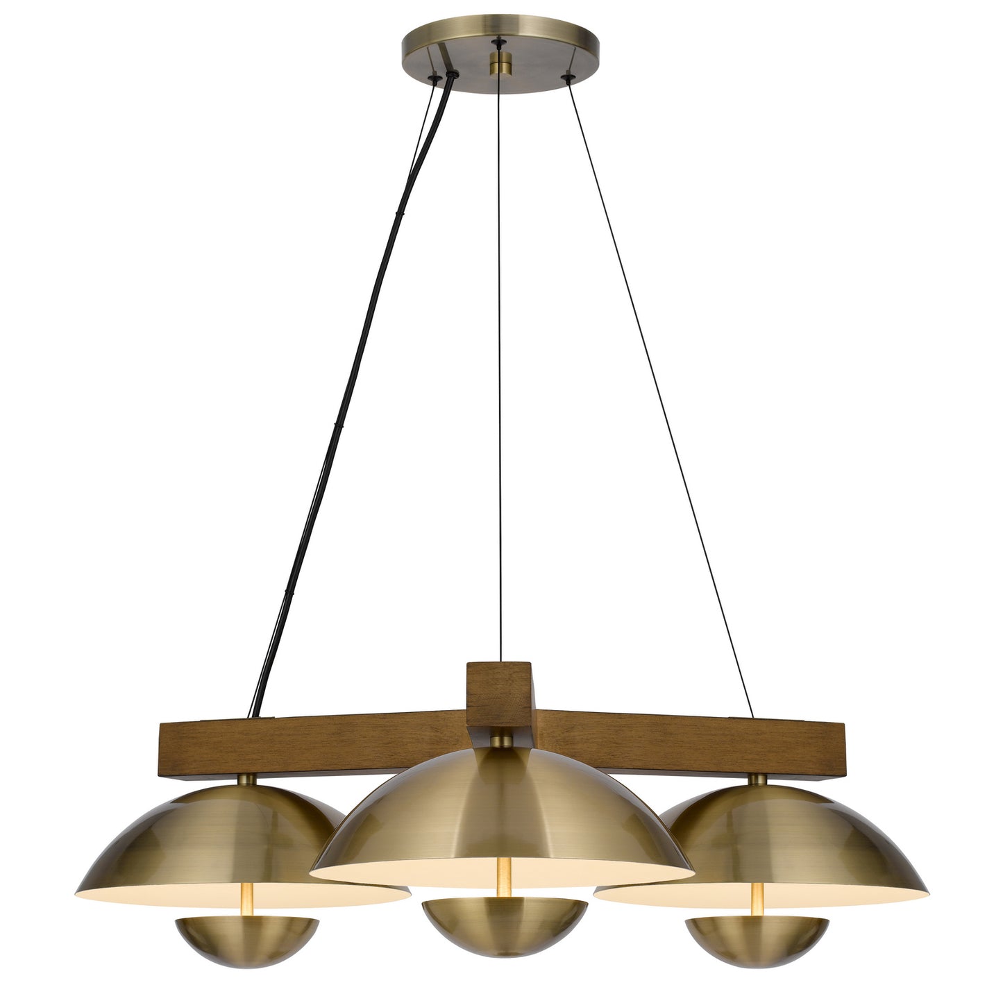 brass chandeliers