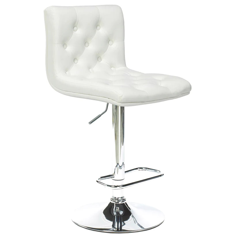 white bar stool