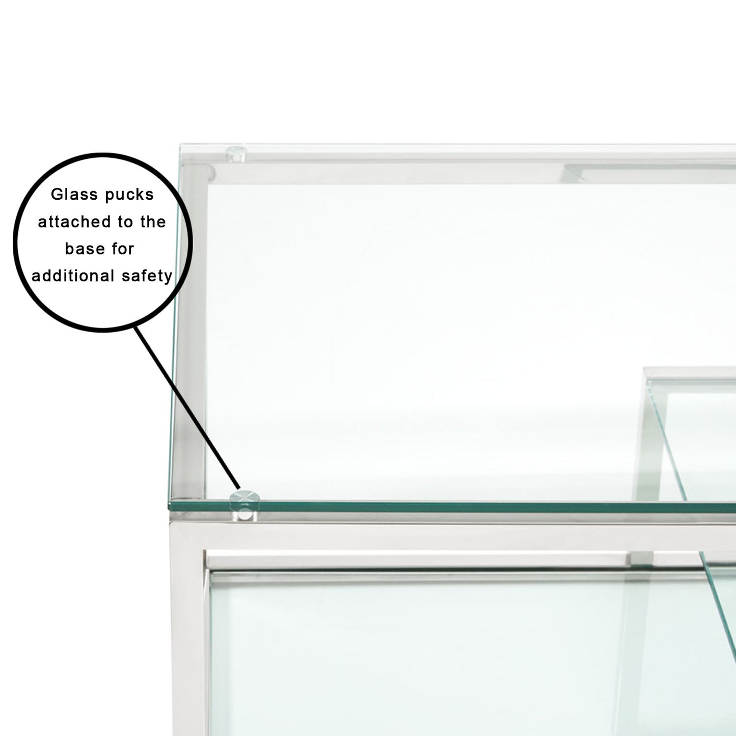 glass coffee table