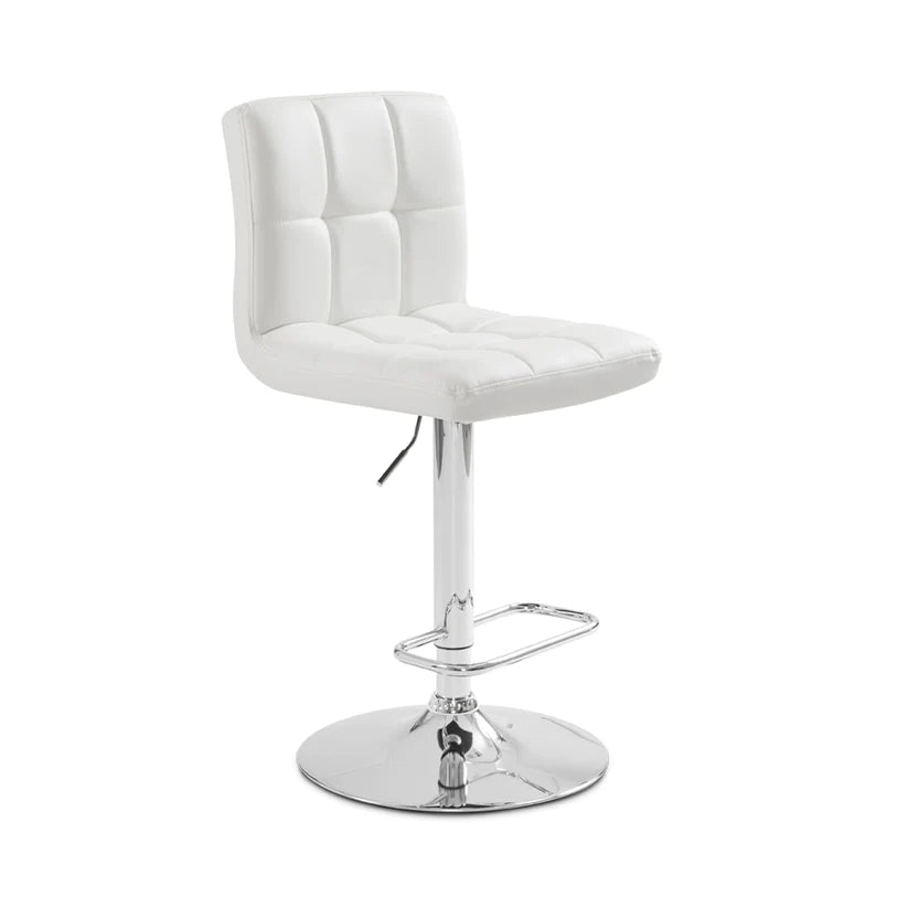 white bar stool