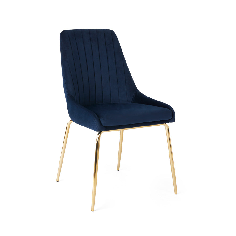 blue dining chair