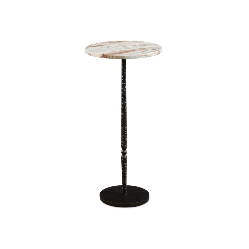 black side table