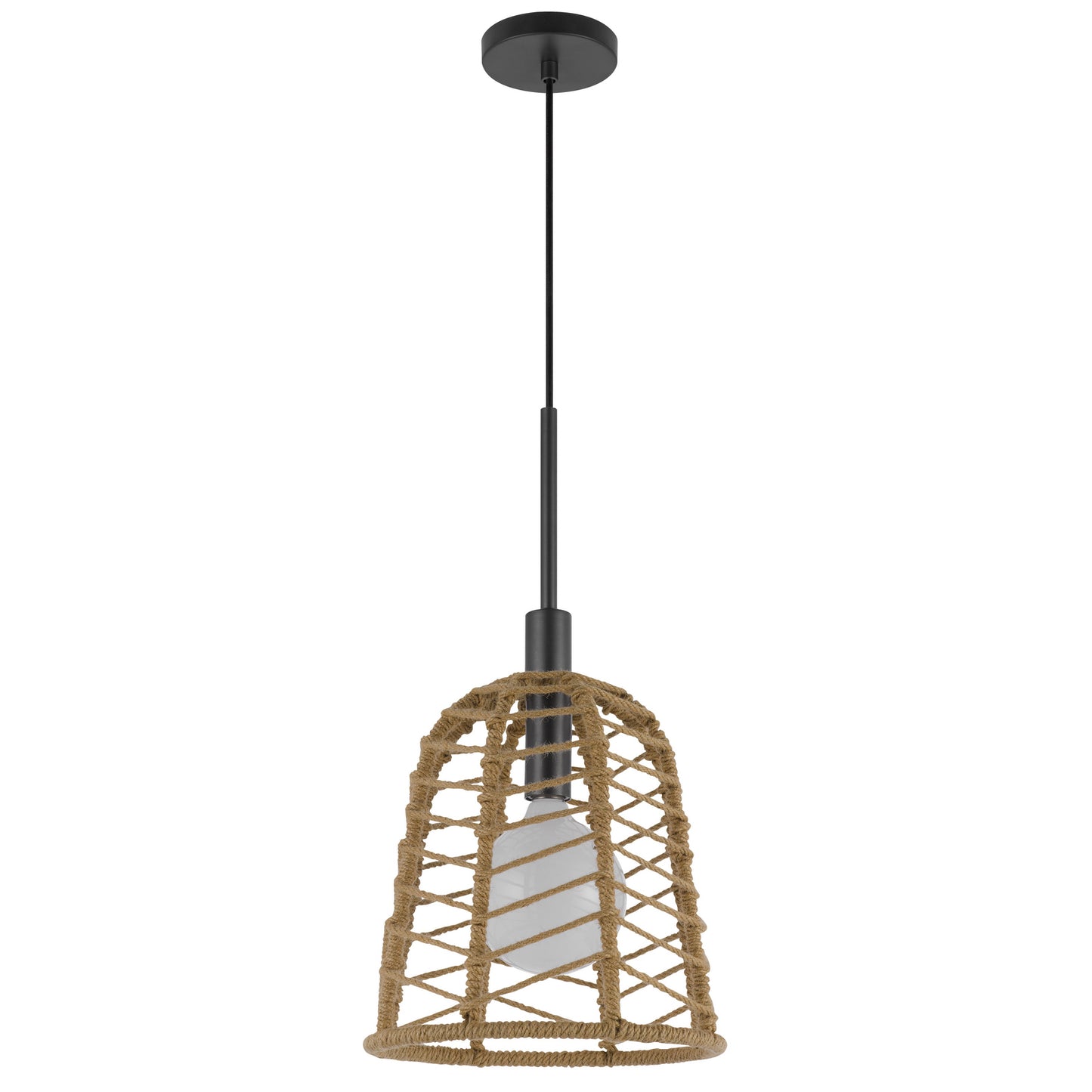 charcoal grey pendant