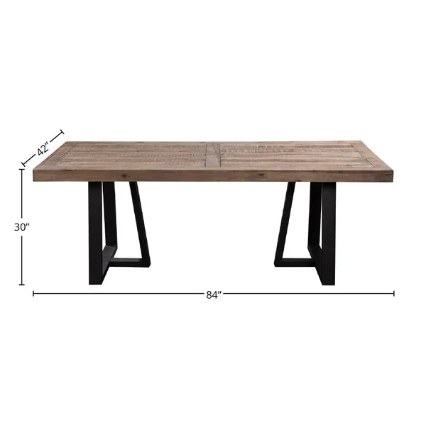 wood dining bench