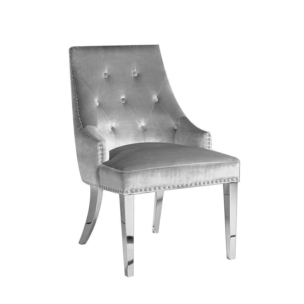 grey dining chair