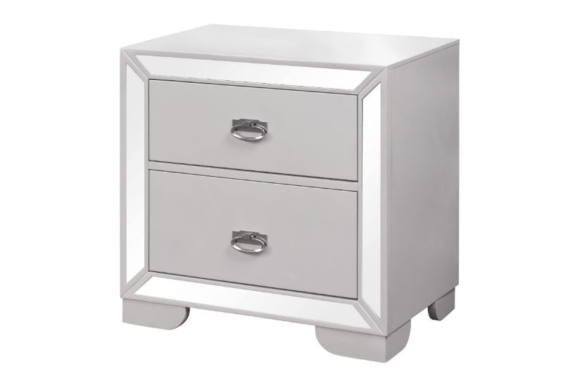white nightstand