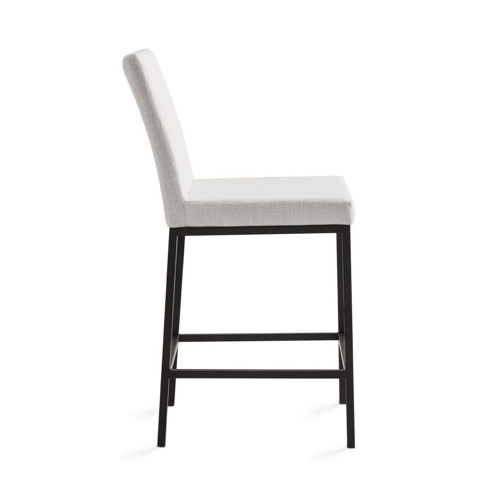 fabric counter stool