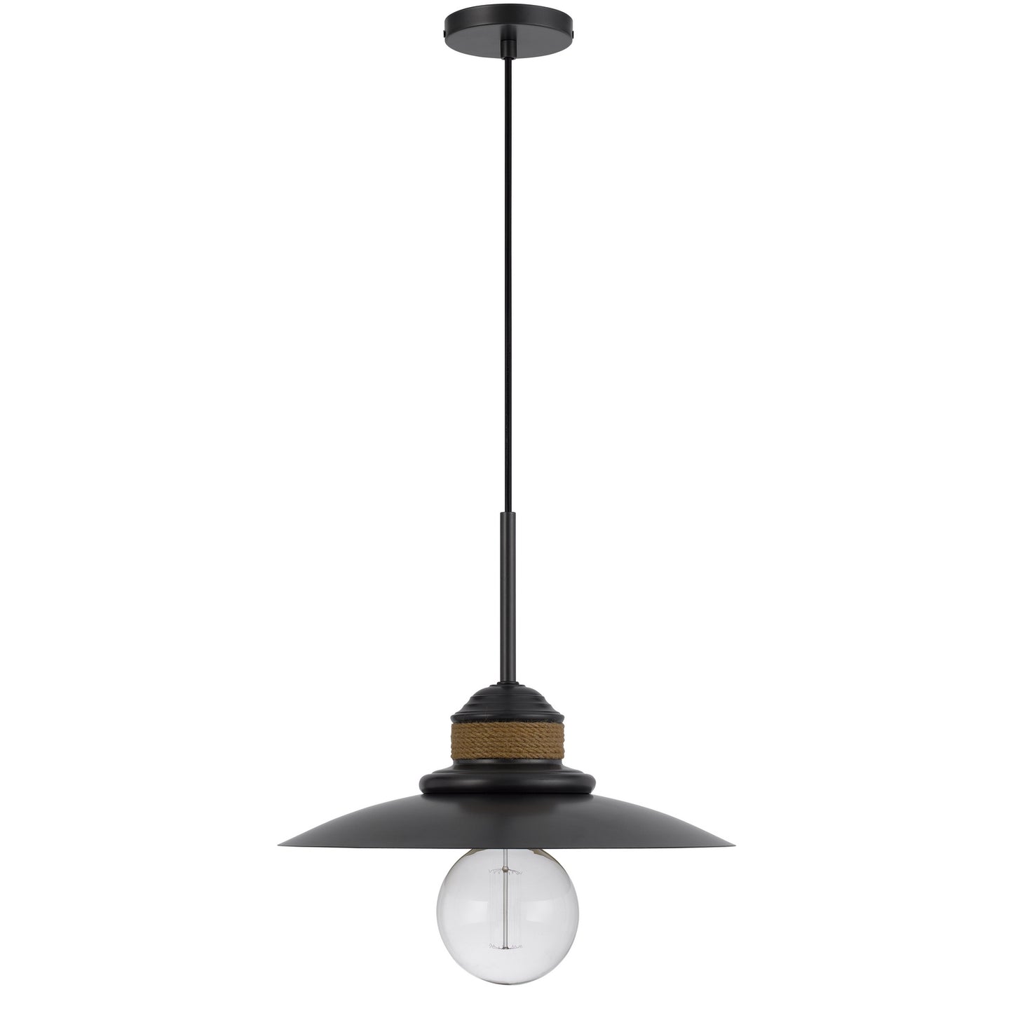 charcoal grey pendant