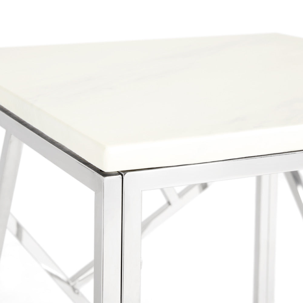 marble side table