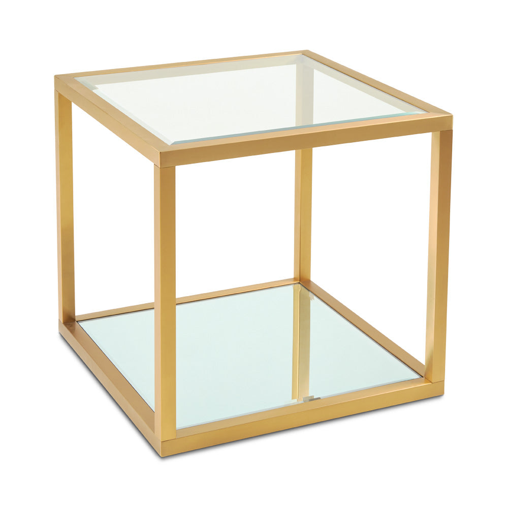 golden side table