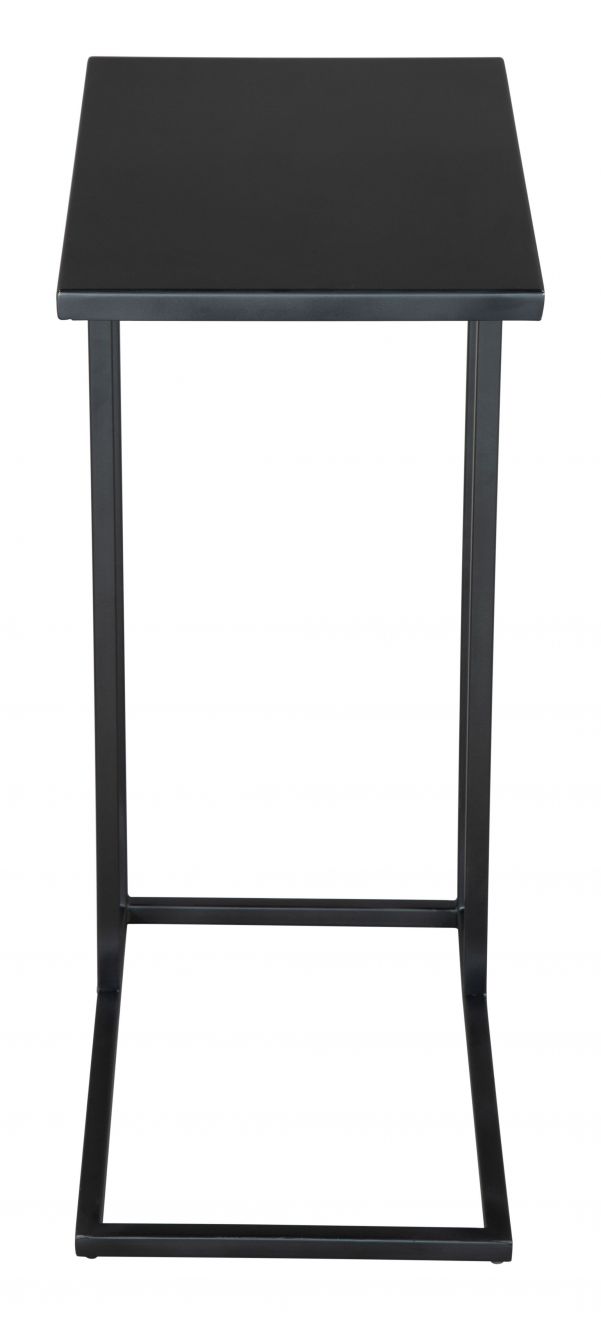 black end table