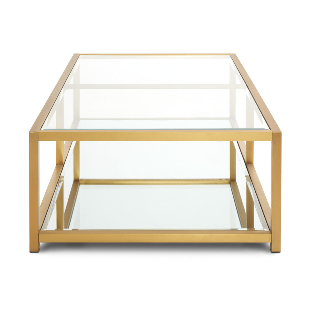 glass coffee table