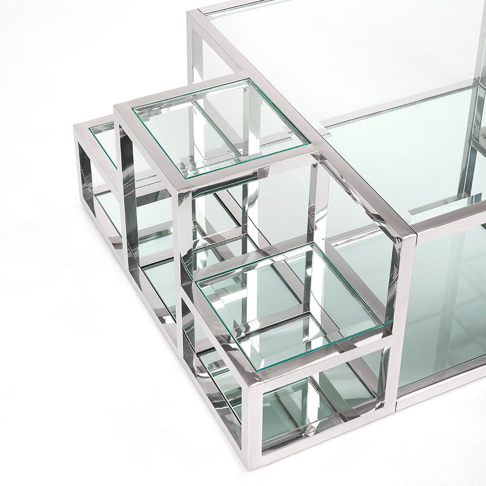glass coffee table