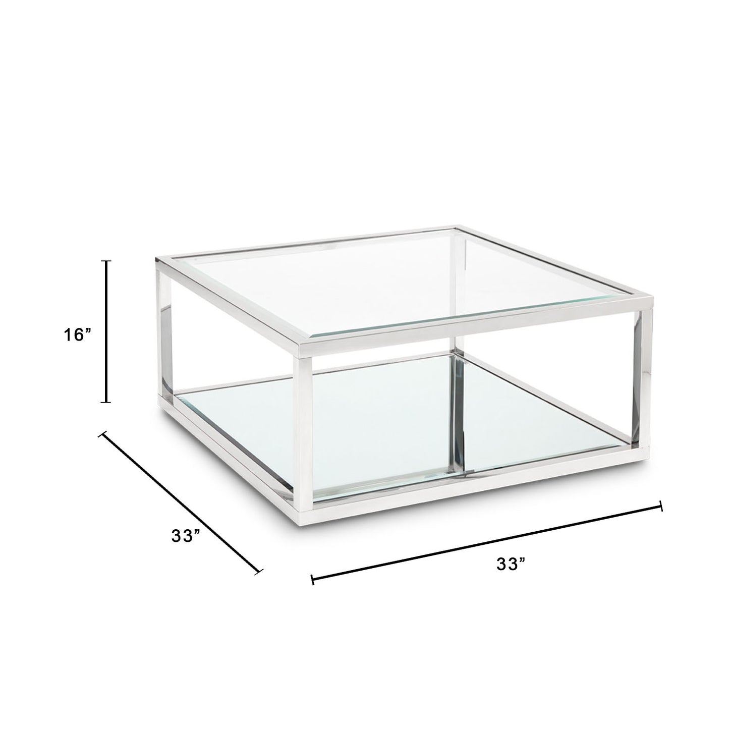 silver coffee table