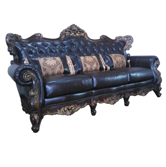 modern leather sofa