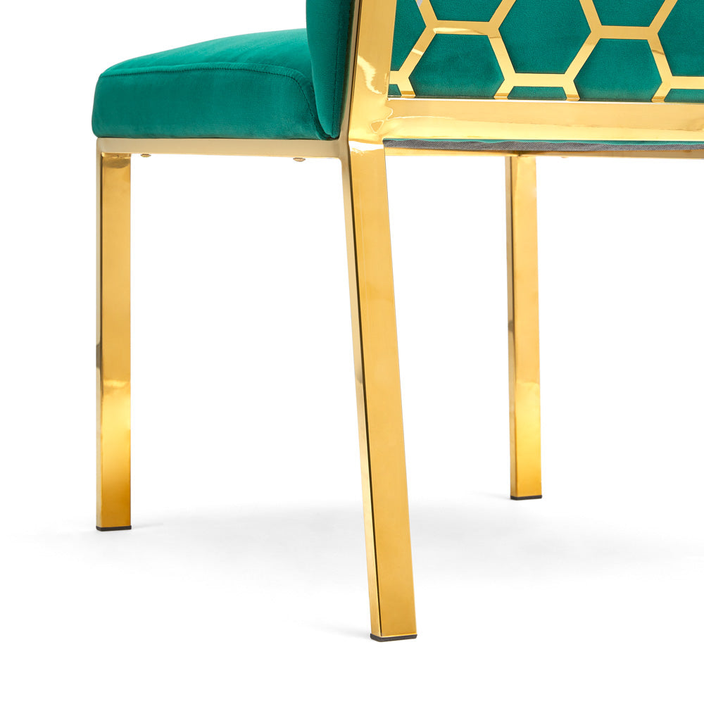 steel legs dining chair
