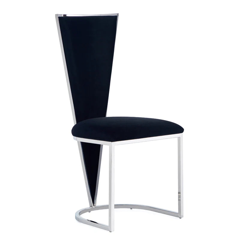 black dining chair