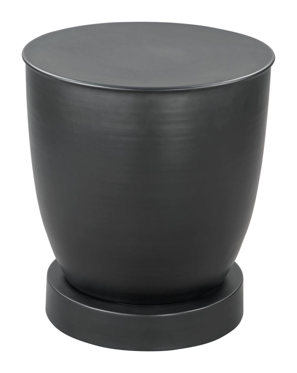 black end table