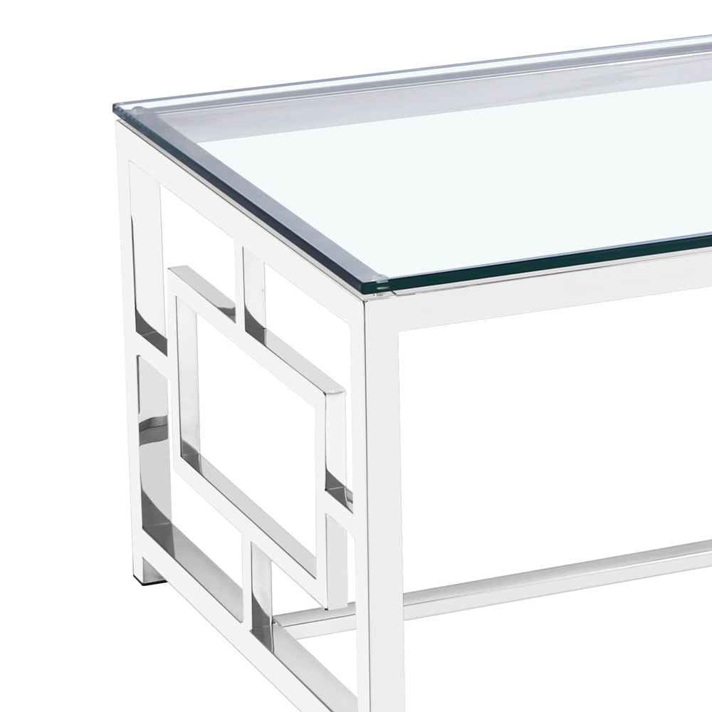 glass coffee table