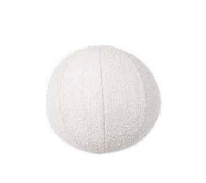 white round pillow