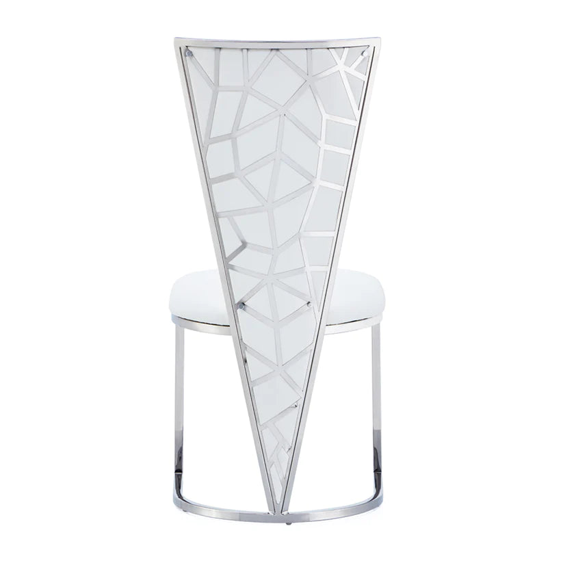 steel legs dining chair