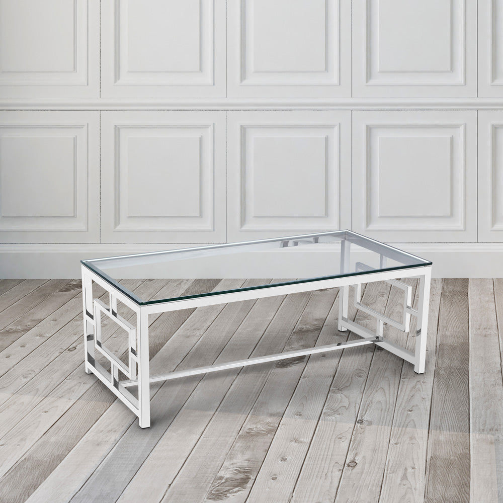 quality glass coffee table