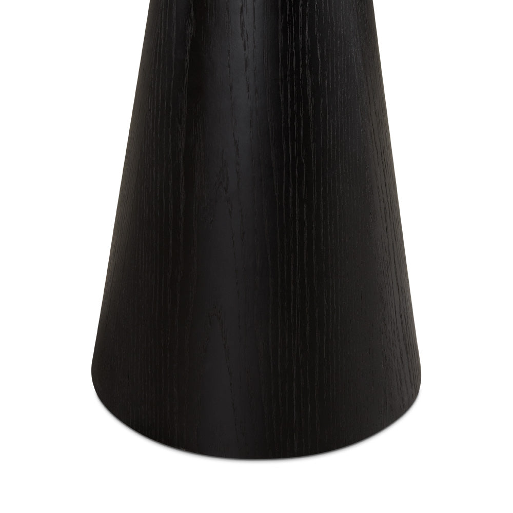 black end table