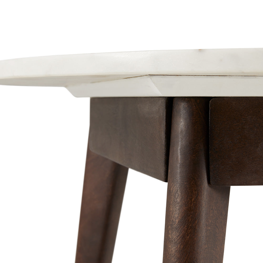 brown wood coffee table