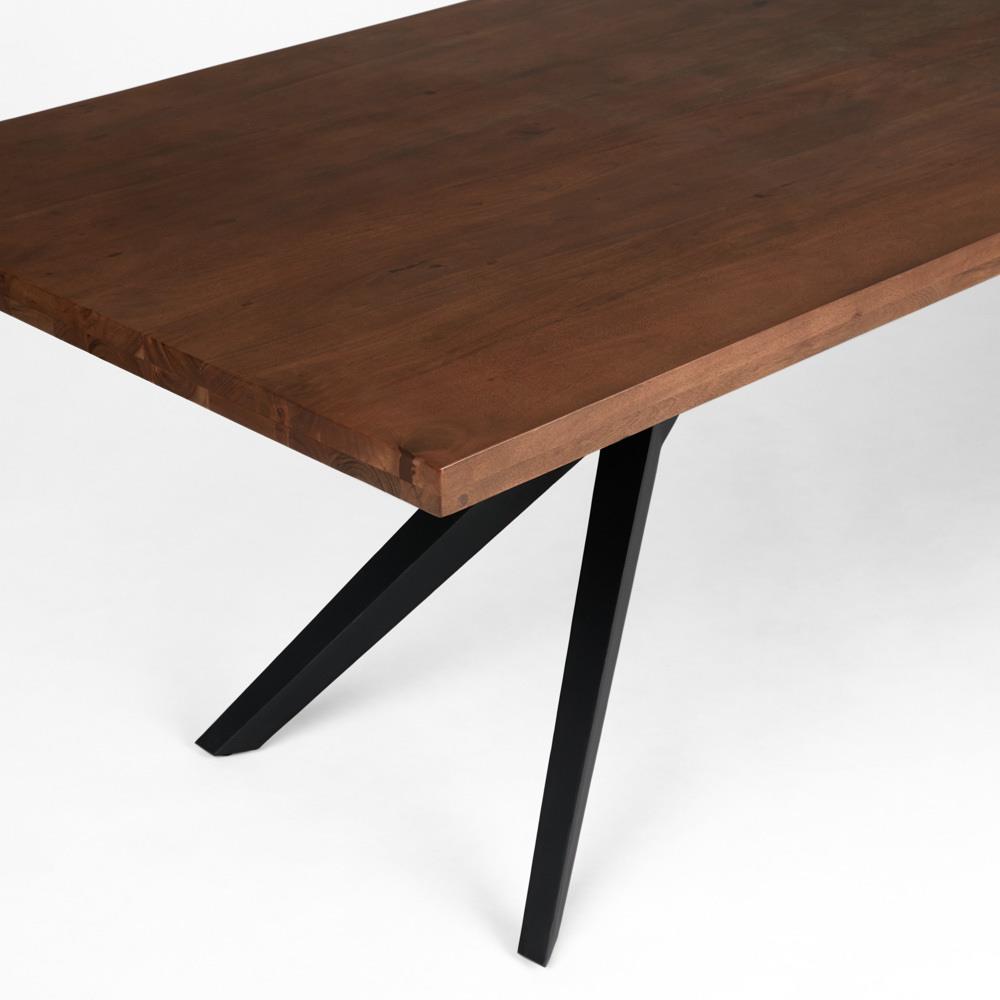 brown dining table