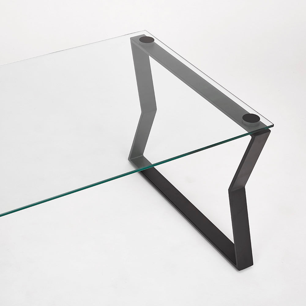 glass coffee table