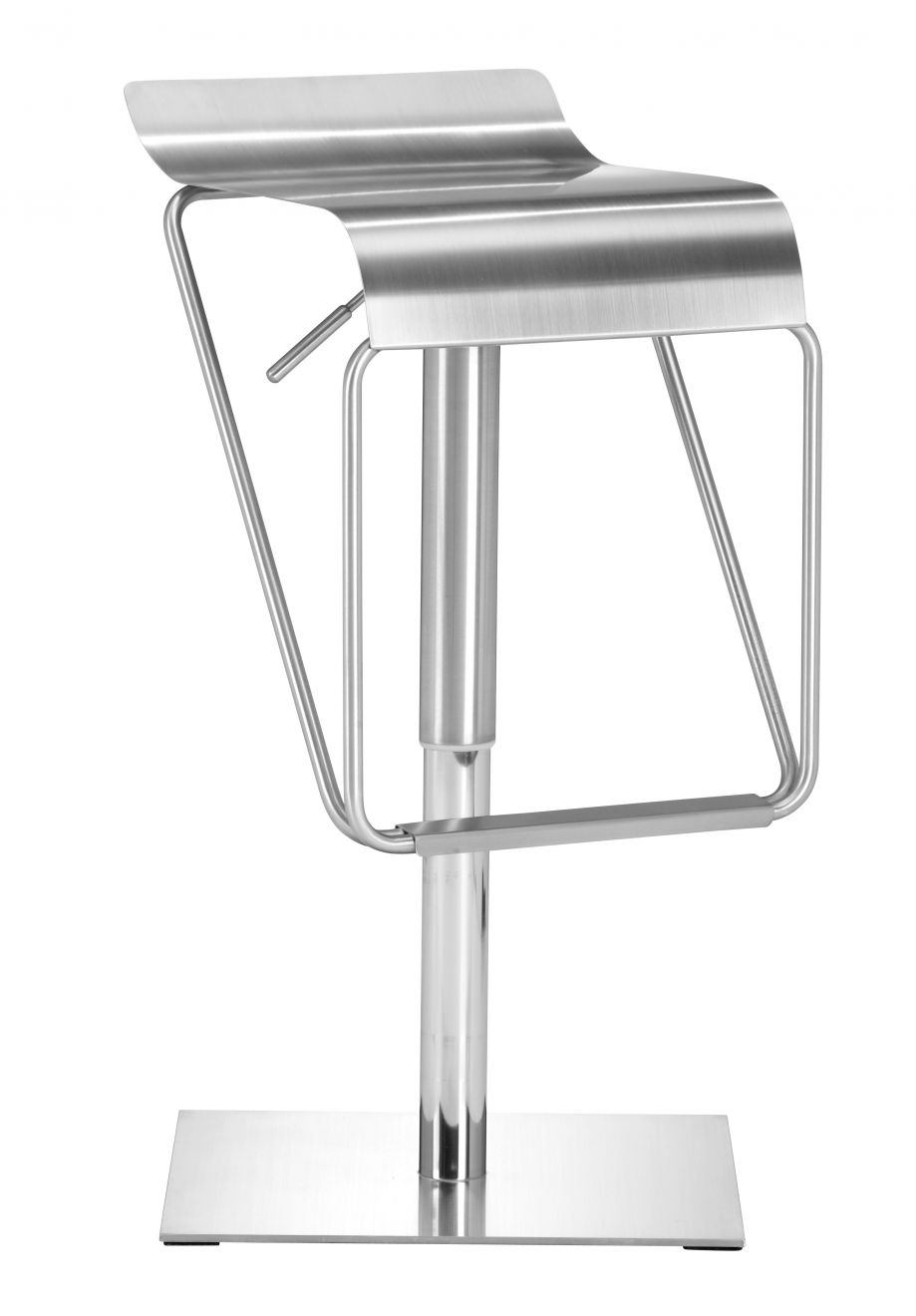 silver bar stool