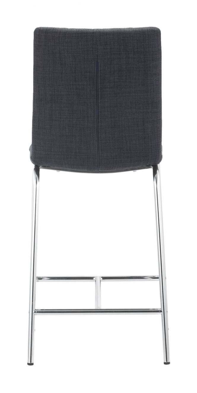 fabric counter stool