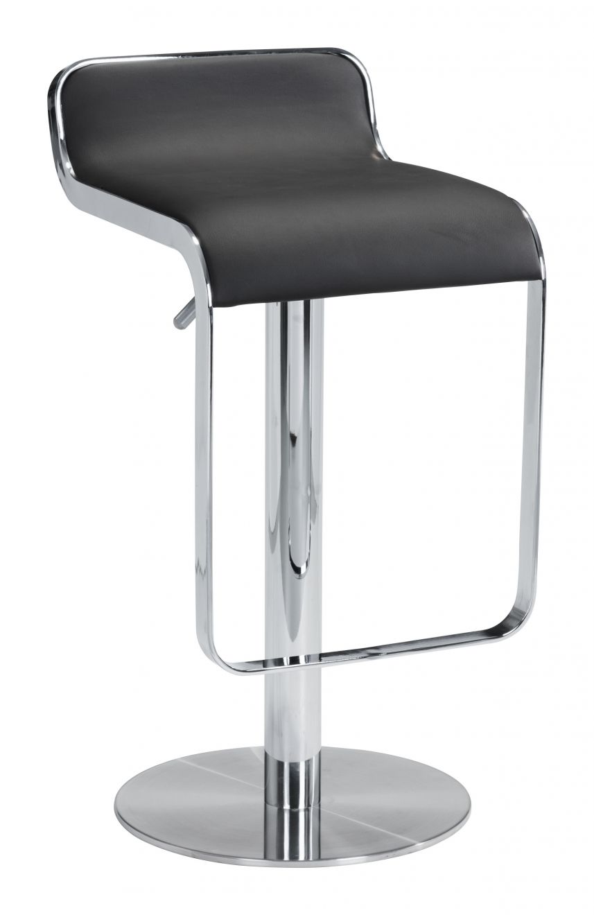 black bar stool