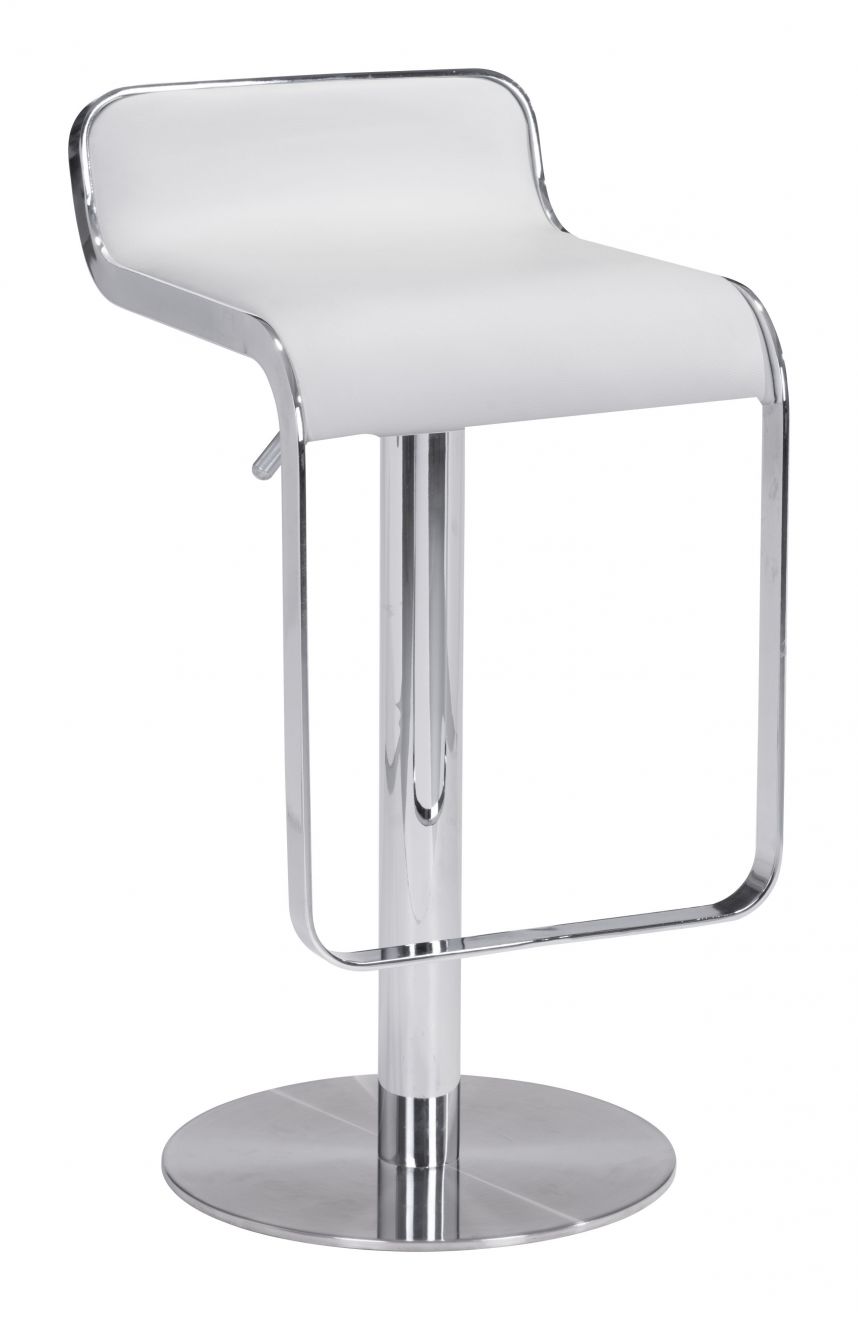 white bar stool