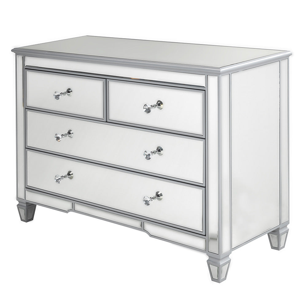 mirror accent table