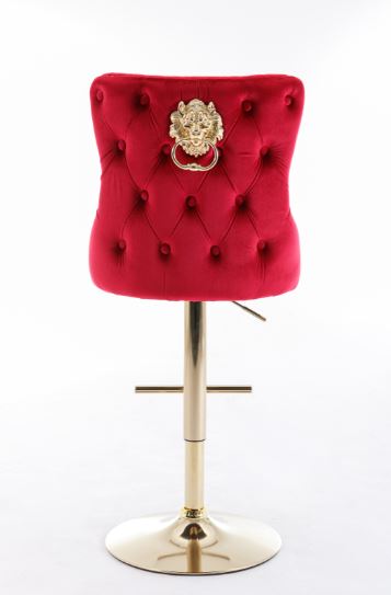 fabric bar stool